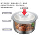 小熊（Bear）电热饭盒 1.3L单层双胆加热饭盒可插电保温饭盒密封 不锈钢 DFH-S2016