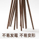 双枪筷子 天然家用实木无漆无蜡鸡翅木雕刻筷子套装10双装