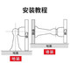 【48小时内发货】免打孔门吸强磁卫生间防撞门挡吸门器厕所防撞垫缓冲地吸门阻心悦