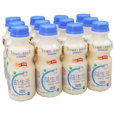 原味益生元乳酸菌饮品340ml*12瓶早餐奶益生菌牛奶饮料