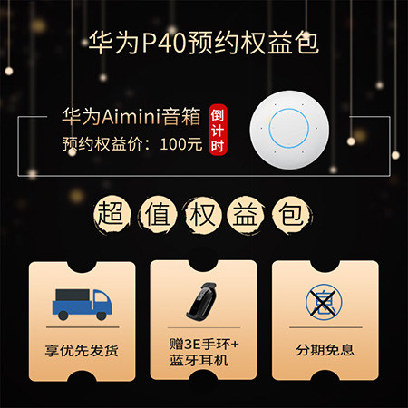 HUAWEI P40权益包 AI音箱mini（白色）