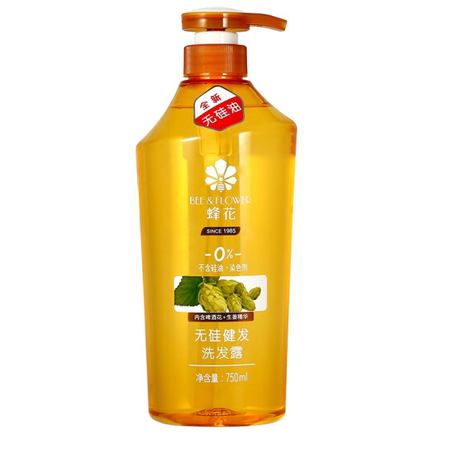 蜂花/BEE&FLOWER 洗发露膏男女士去油蓬松柔顺750ML