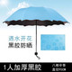 阿维娜 黑胶强防晒紫外线遮阳伞折叠晴雨两用雨伞5色可选