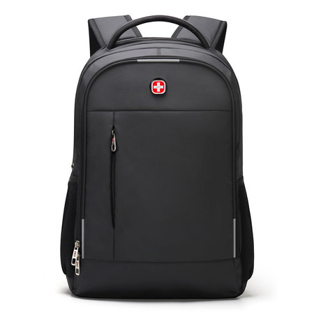 十字勋章 笔记本电脑包商务行李包旅行包学生书包健身包 15.6英寸【百年经典+USB充电】