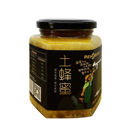 【谷城】蕊得 土蜂蜜 500g/瓶图片