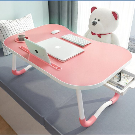 可折叠床上书桌笔记本电脑桌吃饭桌学生写字小桌子儿童餐桌图片