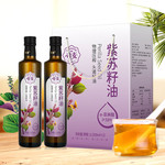 帝麦 低温物理压榨紫苏油500ml*2瓶礼盒装