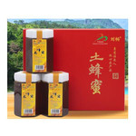 刘畅 临泉县原生态天然土蜂蜜高山野生蜂蜜500gX2瓶