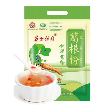 苏合秾园 野生葛根粉500g（袋装）