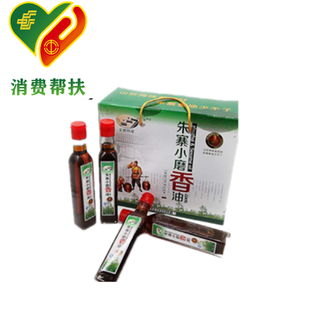 【消费帮扶】阜濛朱寨小磨香油260ml*4