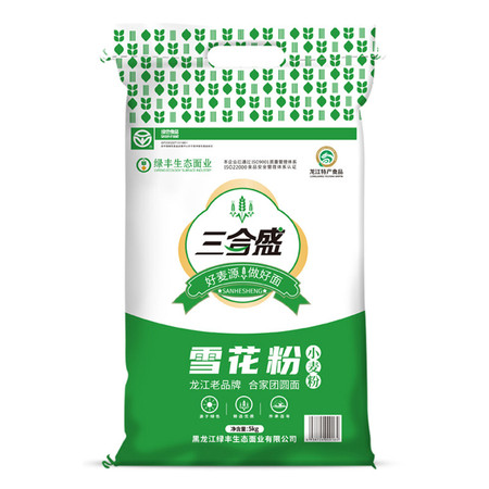 三合盛雪花粉 5kg袋装