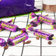 正品俄罗斯进口kpokaht紫皮糖巧克力花生夹心糖果喜糖零食100克