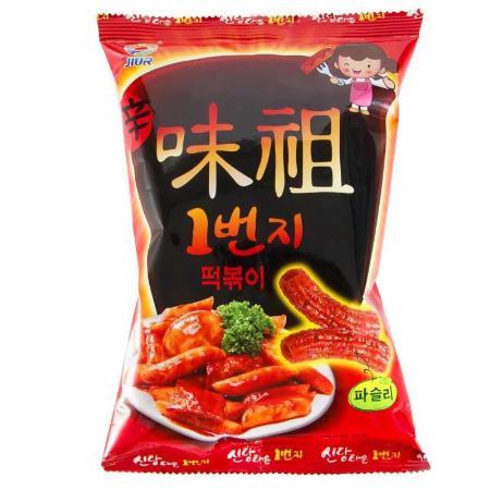 进口网红零食批发小吃开袋即食膨化休闲食品韩国九日祖味炒年糕条