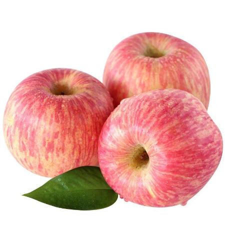 新疆阿克苏冰糖心苹果新鲜水果当季红富士非丑苹果批发1/3/5/9斤图片