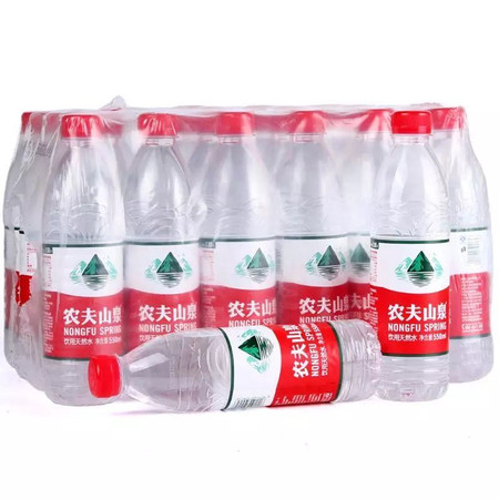 【仅限信阳销售】农夫山泉天然水白膜装550ml*24图片