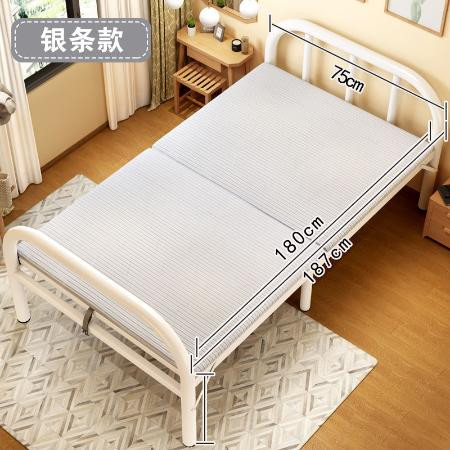 折叠床单人床双人床铁床午休可简易儿童成人出租屋家用床铺木板床图片