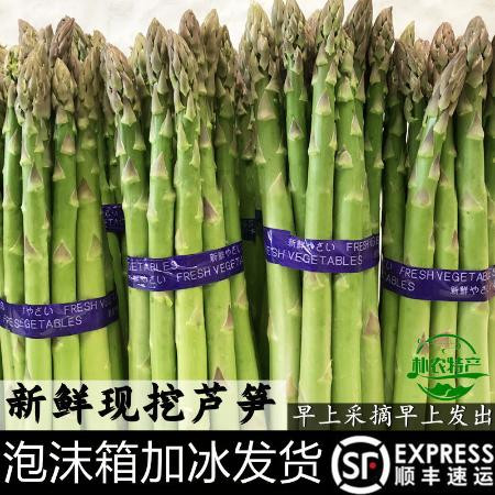 【顺丰包邮当天现摘现发】芦笋新鲜蔬菜去除白根山东应季农家特产