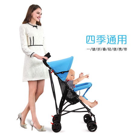 婴儿推车可坐可躺轻便折叠伞车避震简易宝宝儿童手推车bb车夏季L