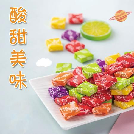 网红休闲零食瑞士糖榴莲味糖水果味糖软糖果食品批发G图片