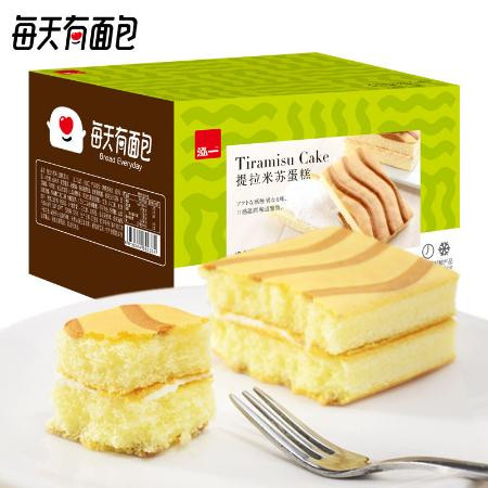 提拉米苏千层蛋糕1000g夹心西式鸡蛋糕学生早餐面包点心零食图片