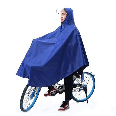 【大帽檐】雨衣自行车电动车摩托车骑行雨披加大加厚单人成人雨具图片
