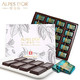 瑞士进口黑巧克力礼盒零食糖果便宜纯可可脂74%醇黑苦巧克力块80g