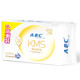 ABC KMS纤薄棉柔超吸日用卫生巾240mm*18片(KMS健康配方)(温和成分清新舒适)KU11