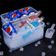  自制带盖制冰盒冰块盒模型创意家用做冰格冰糕冻冰块模具盒子冰箱大容量保鲜盒DIY制冰器