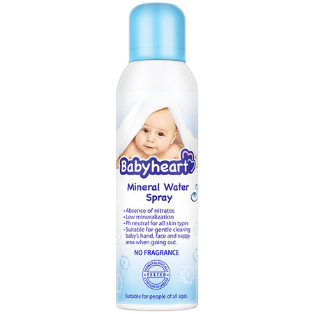贝比哈特/babyheart 法国进口婴儿保湿喷雾150ml婴童孕妇通用润肤矿物质补水