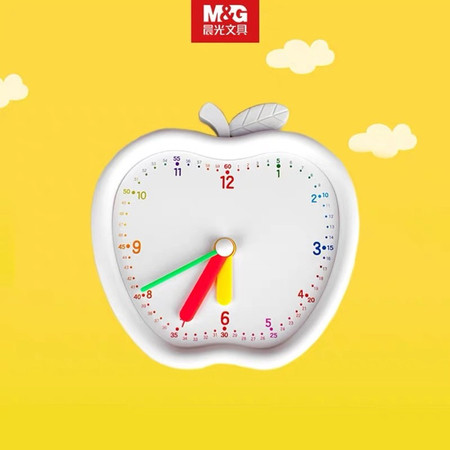 晨光/M&G 晨光钟点学习器认知时间学习器儿童幼儿园时钟教具模型ASD99866