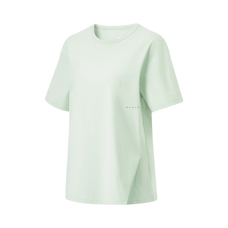 李宁/LI NING 健身系列女子排湿速干宽松短袖T恤运动服ATSU456图片