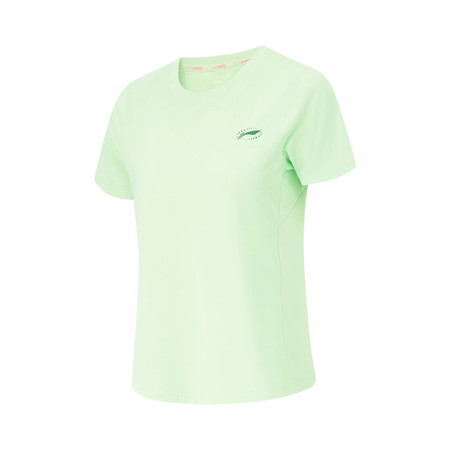 李宁/LI NING 跑步运动服女子速干透气短袖T恤运动休闲半袖ATSU202图片