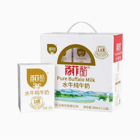 西域春 【苍南特产】百菲酪水牛纯奶