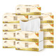 清风 抽纸 3层100抽4包 原木纸巾 卫生纸 餐巾纸 面巾纸 家用实惠装