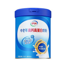伊利 伊利中老年高钙高蛋白奶粉700g罐装 成年老人益生菌营养奶粉