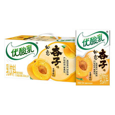 伊利 伊利优酸乳如意杏子味250ml*24盒/箱 乳饮料早餐伴侣