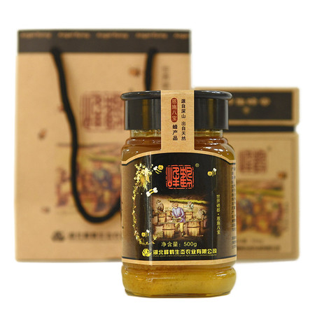 湖北恩施撷芳蜂蜜一级蜂蜜500g图片