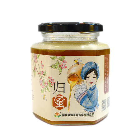 湖北恩施大归蜜一级野生蜂蜜500g/瓶图片