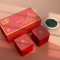 【邮政助农】太极翠峰96g红礼盒装绿茶武当山特产送礼茶叶