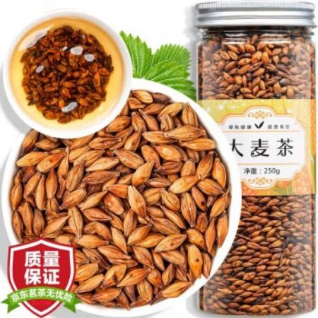 茗花百汇 【邮政助农】大麦茶200克/罐 醇香回甘常备茶饮【BBG】图片