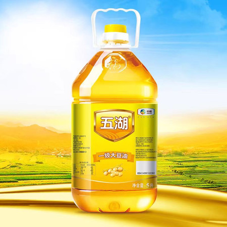 五湖 大豆油5L