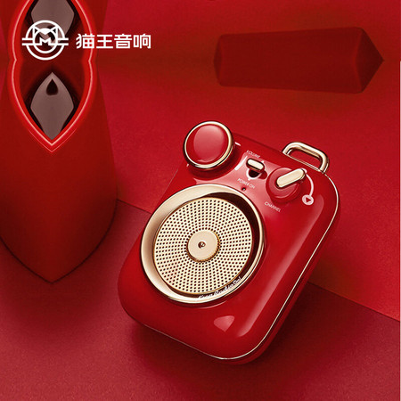 猫王（MAO KING） 小确幸P3 MW-P3 便携式复古蓝牙音箱智能语音通话图片