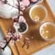 【网易严选】茶桌上的春天 日本美浓烧樱花茶具三件套