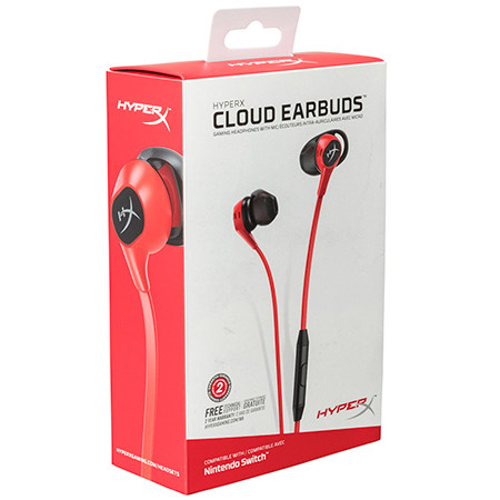 金士顿 HyperX Cloud Earbuds 云雀入耳式电竞耳机图片