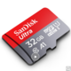 闪迪/SANDISK 32GB TF（MicroSD）存储卡 U1 C10 A1 至尊高速移动版内存