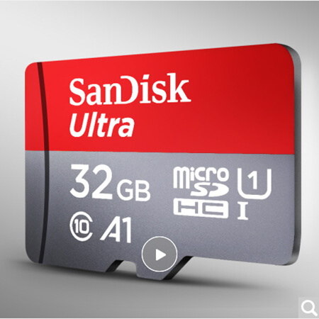 闪迪/SANDISK 32GB TF（MicroSD）存储卡 U1 C10 A1 至尊高速移动版内存图片