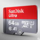 闪迪/SANDISK  TF卡64GB U1 C10 A1 至尊高速移动版TF存储卡