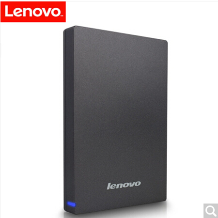 联想/Lenovo F309 移动硬盘USB3.0 1TB    2.5英寸时尚超薄 稳定耐用 黑色