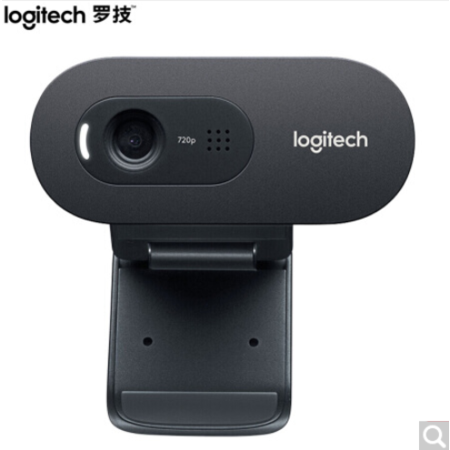 罗技/Logitech 技C270高清网络摄像头外接网课教学带麦克风台式机笔记本直播图片