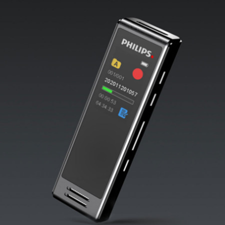 飞利浦/PHILIPS VTR5102Pro 16G 专业高清降噪外放 会议录音转文字 同声传译
